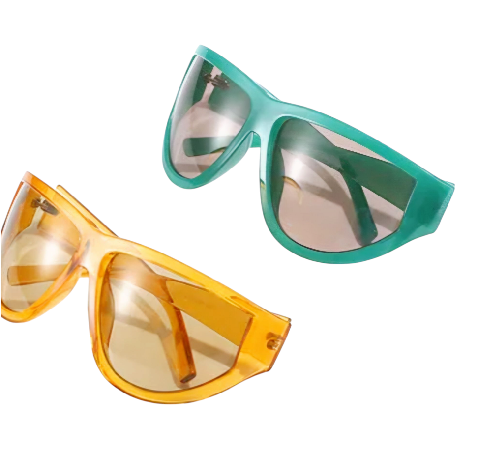 Trendy Y2K Wrap-Around Sunglasses