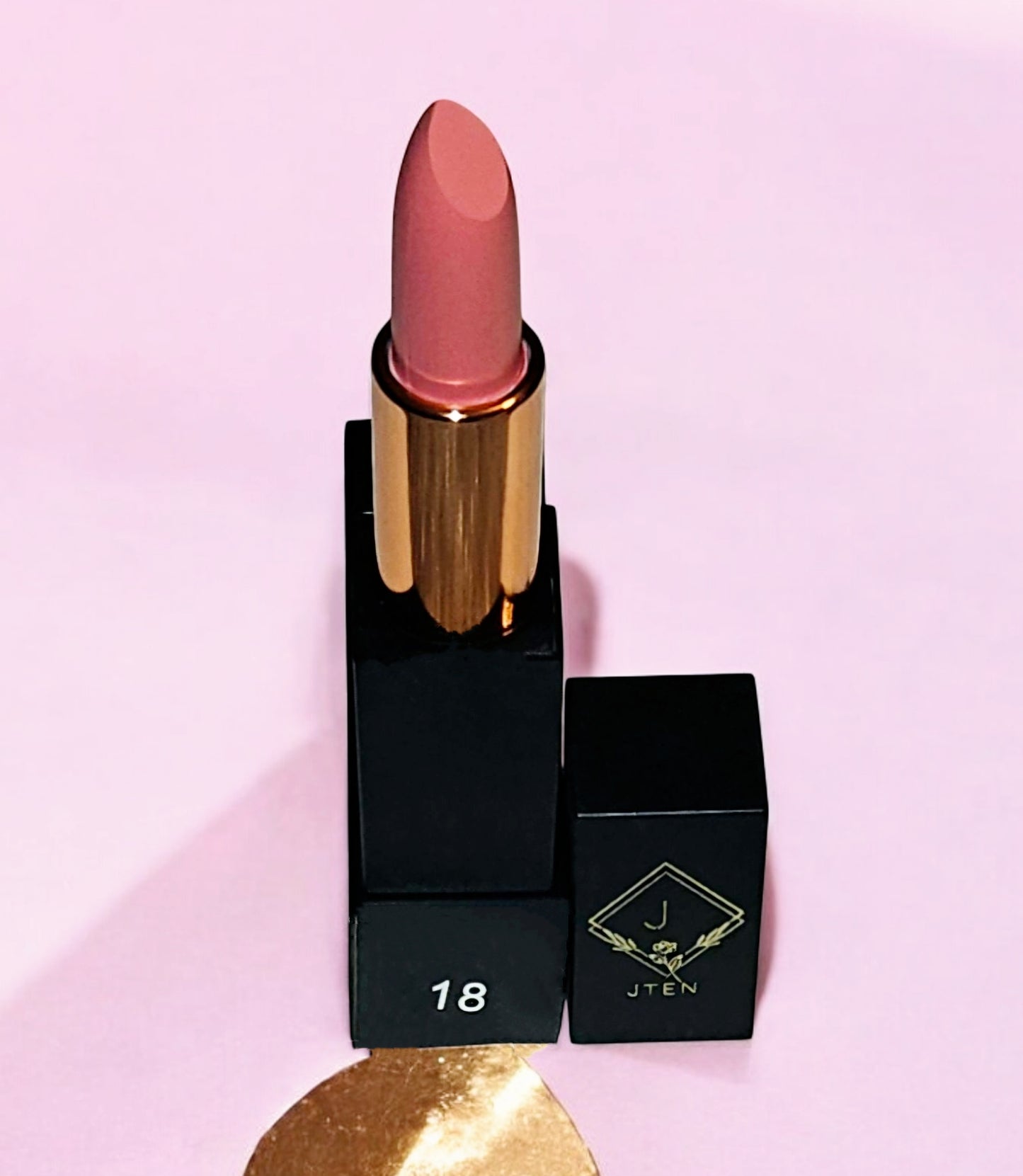 JTEN Black Square Matte Lipsticks