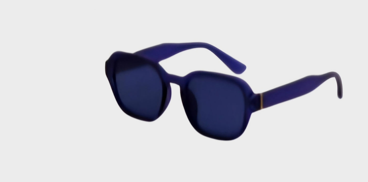 Navy Blue-Colored Sunglasses