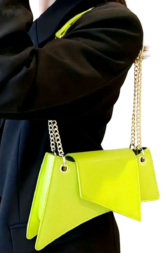 Synthetic Leather Shoulder Bag