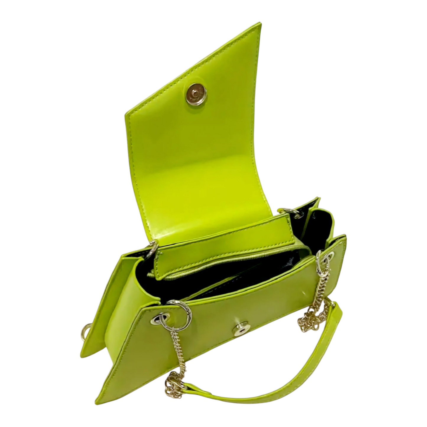 Synthetic Leather Shoulder Bag