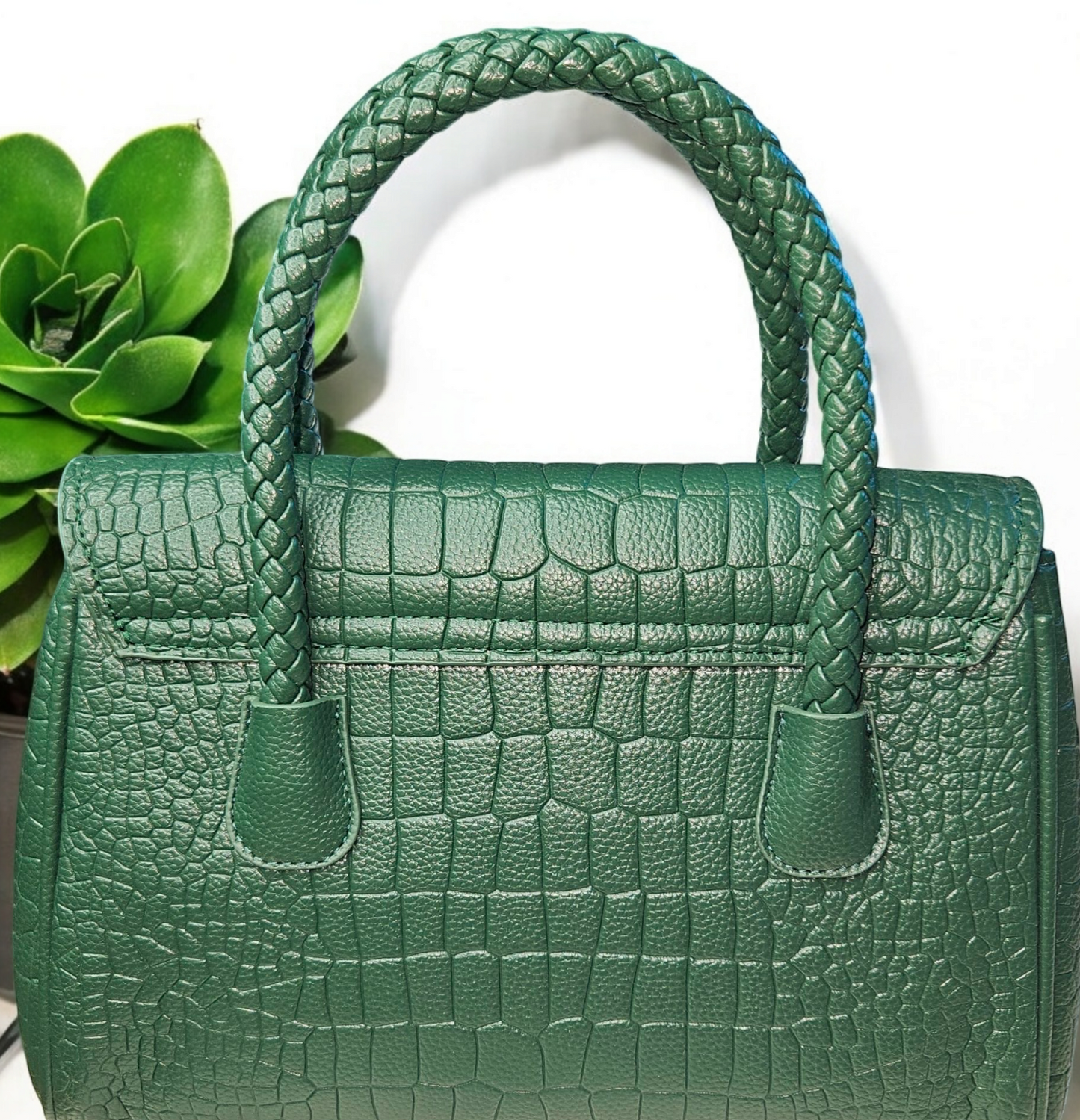 French Crocodile Tote Bag