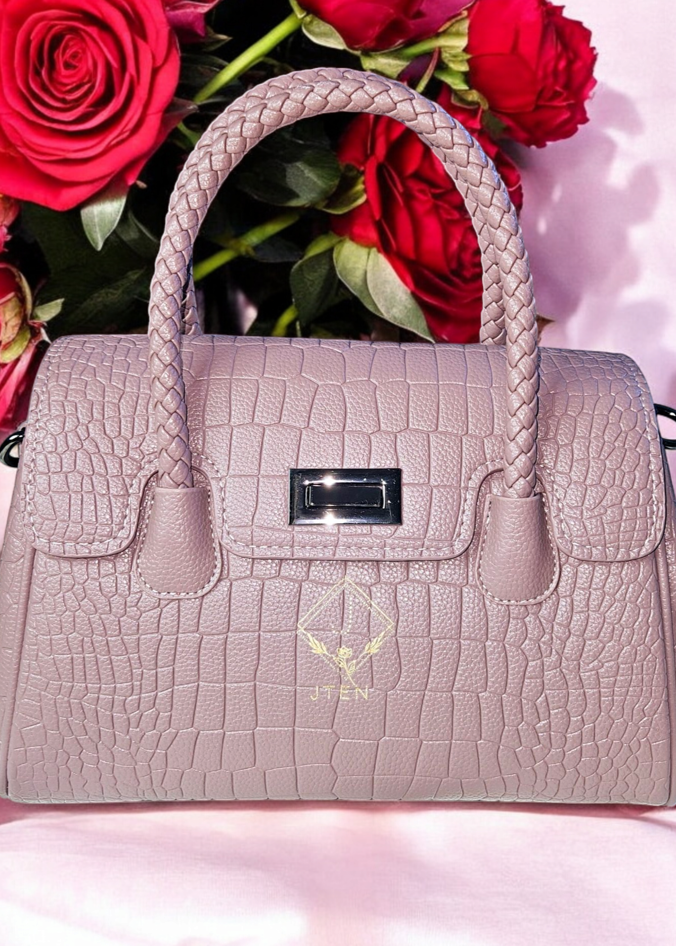 French Crocodile Tote Bag