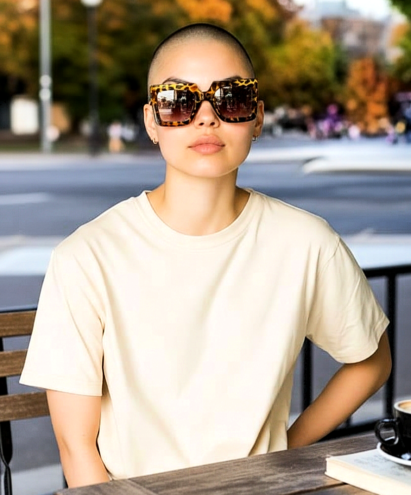 Rectangular Clear Luxury Unisex Glasses