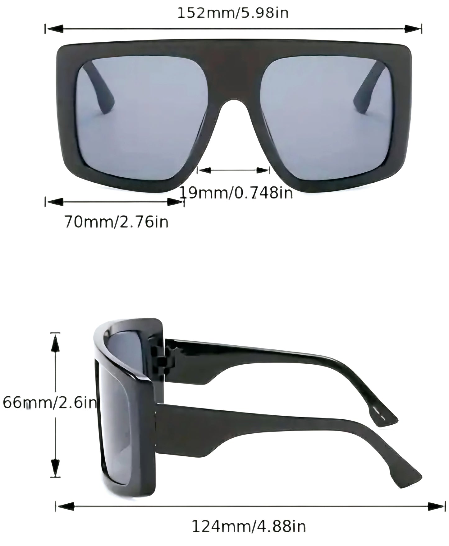 Leisure Oversized Sunglasses