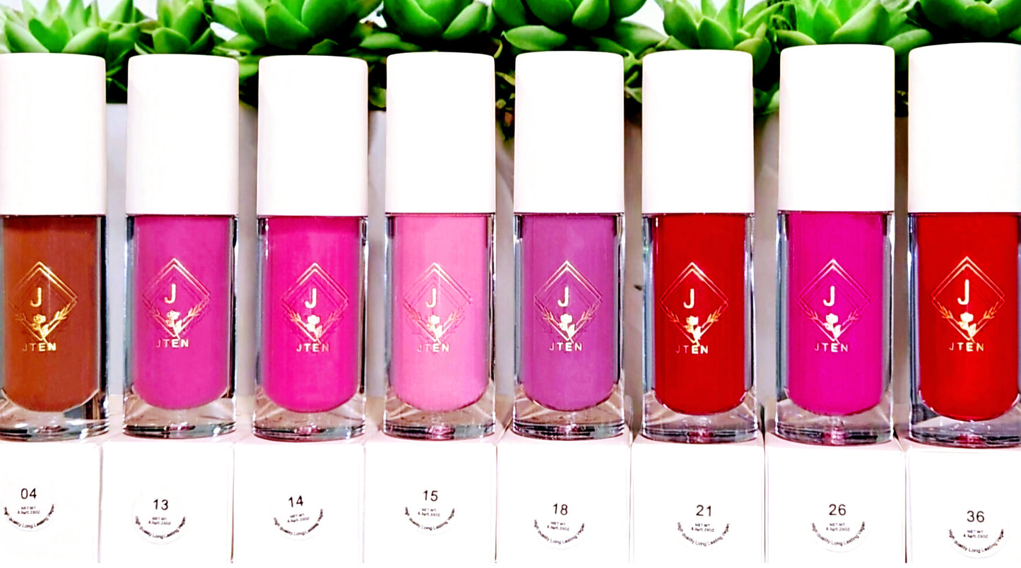 JTEN Vibrant Tinted Lip Glosses