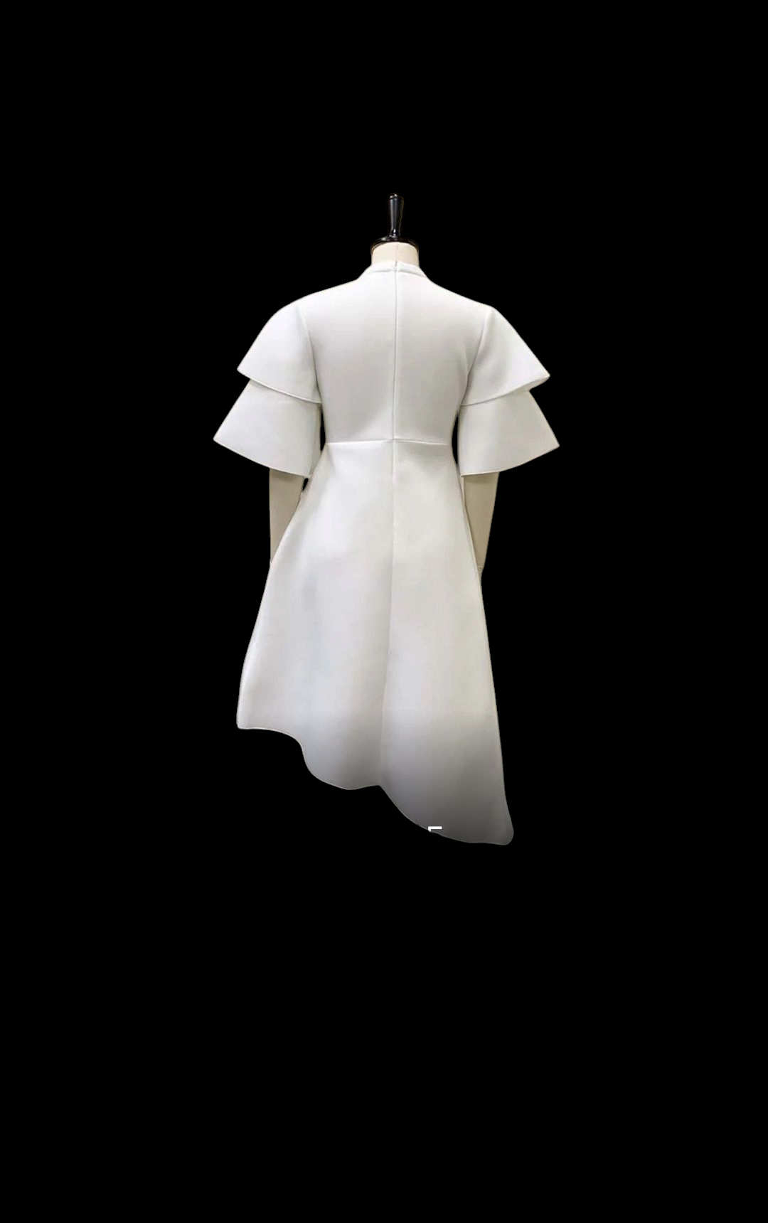 Elegant Summer Dress With Lotus-Sleeves