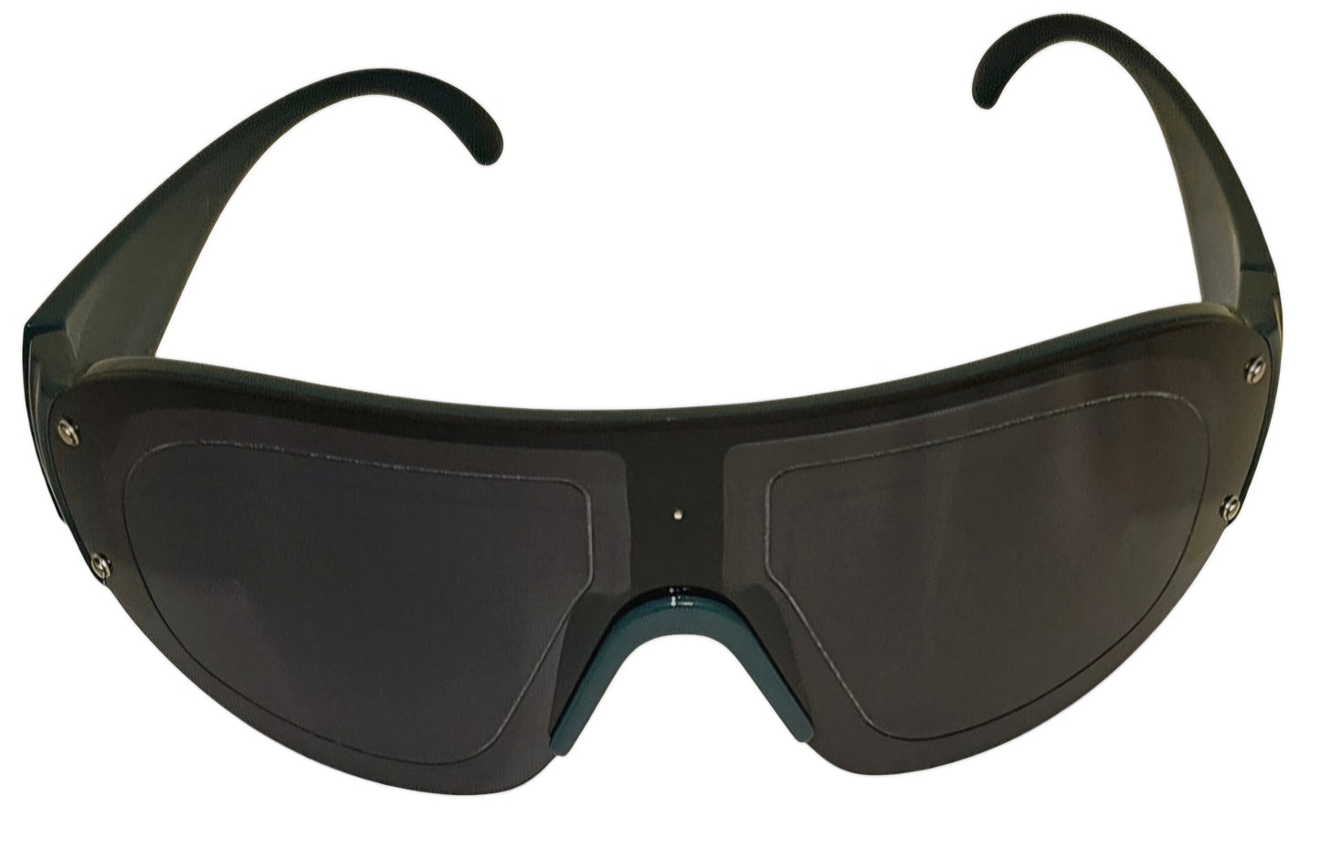 Sporty Wrap-Around Reflective Multicolored Sunglasses