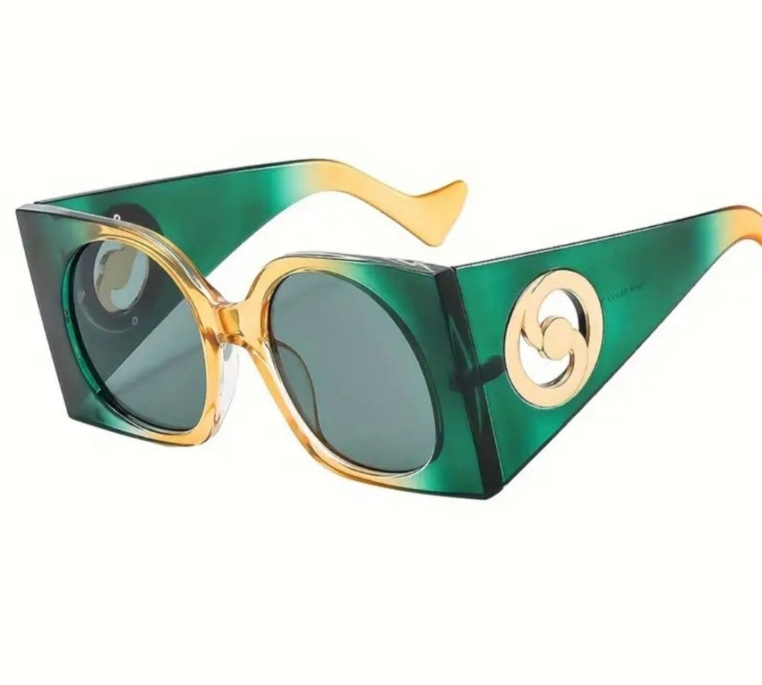 Retro Oversized Square Sunglasses