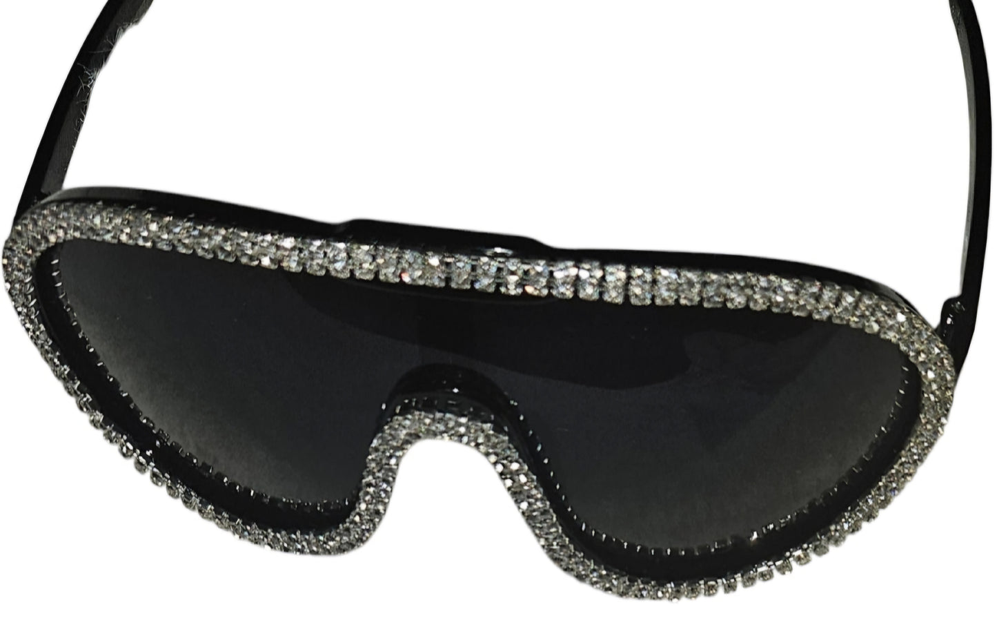 Oversized Luxury Rhinetones Sunglasses