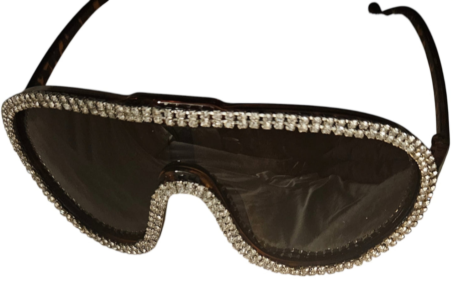 Oversized Luxury Rhinetones Sunglasses