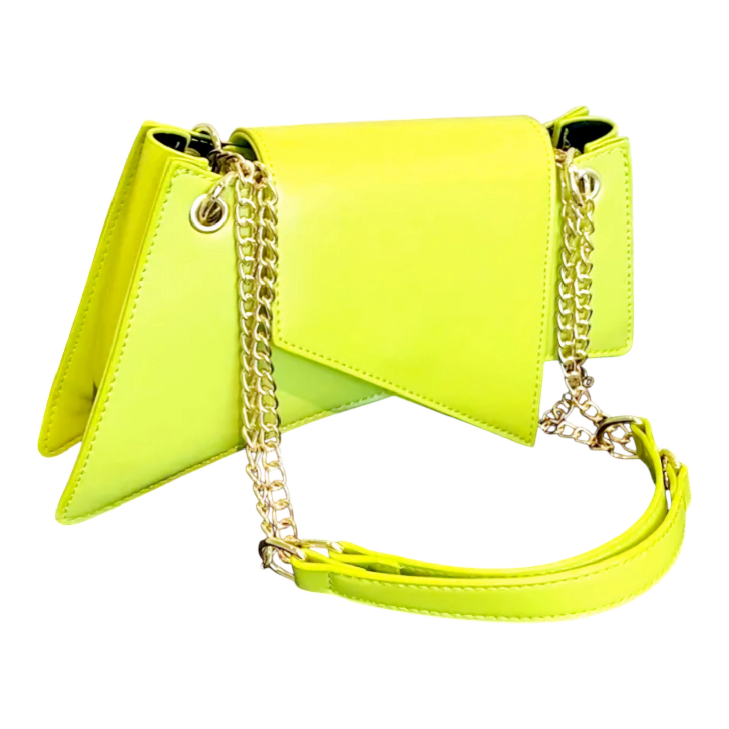 Synthetic Leather Shoulder Bag