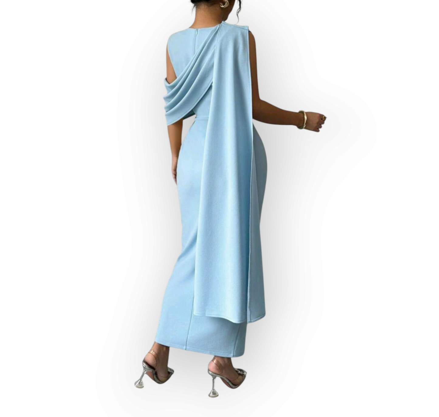 Sleeveless Stylish V-Neck Dress