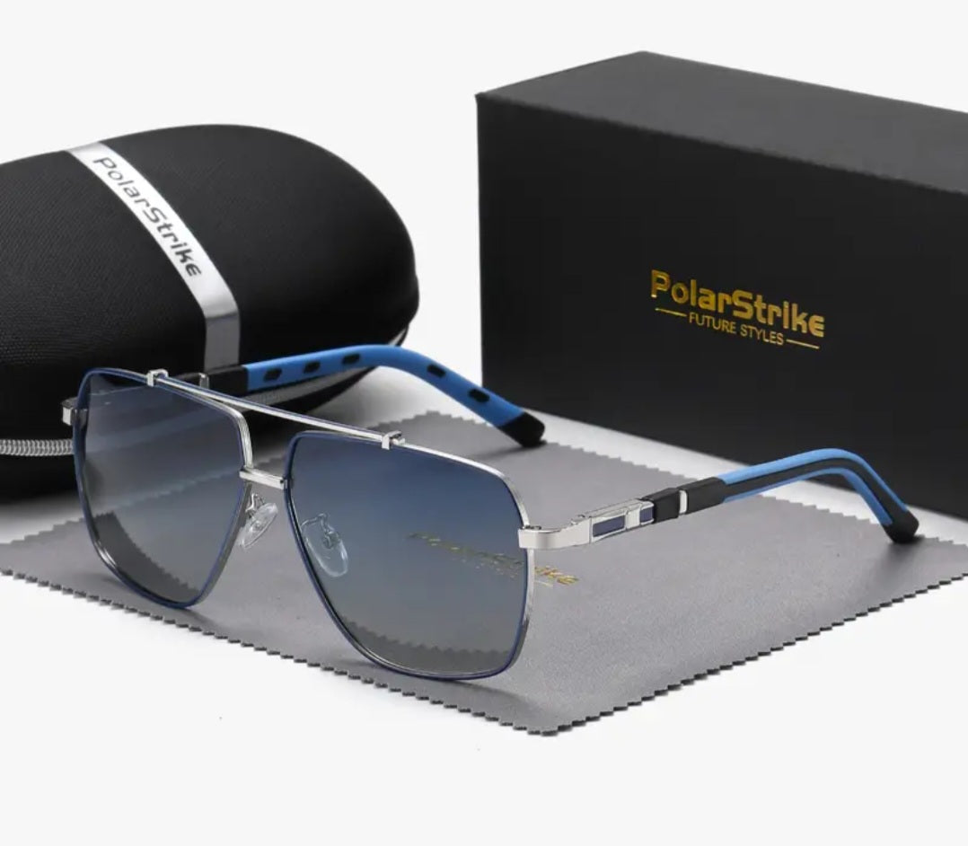 Double Bridge Aviator Sunglasses (Unisex)