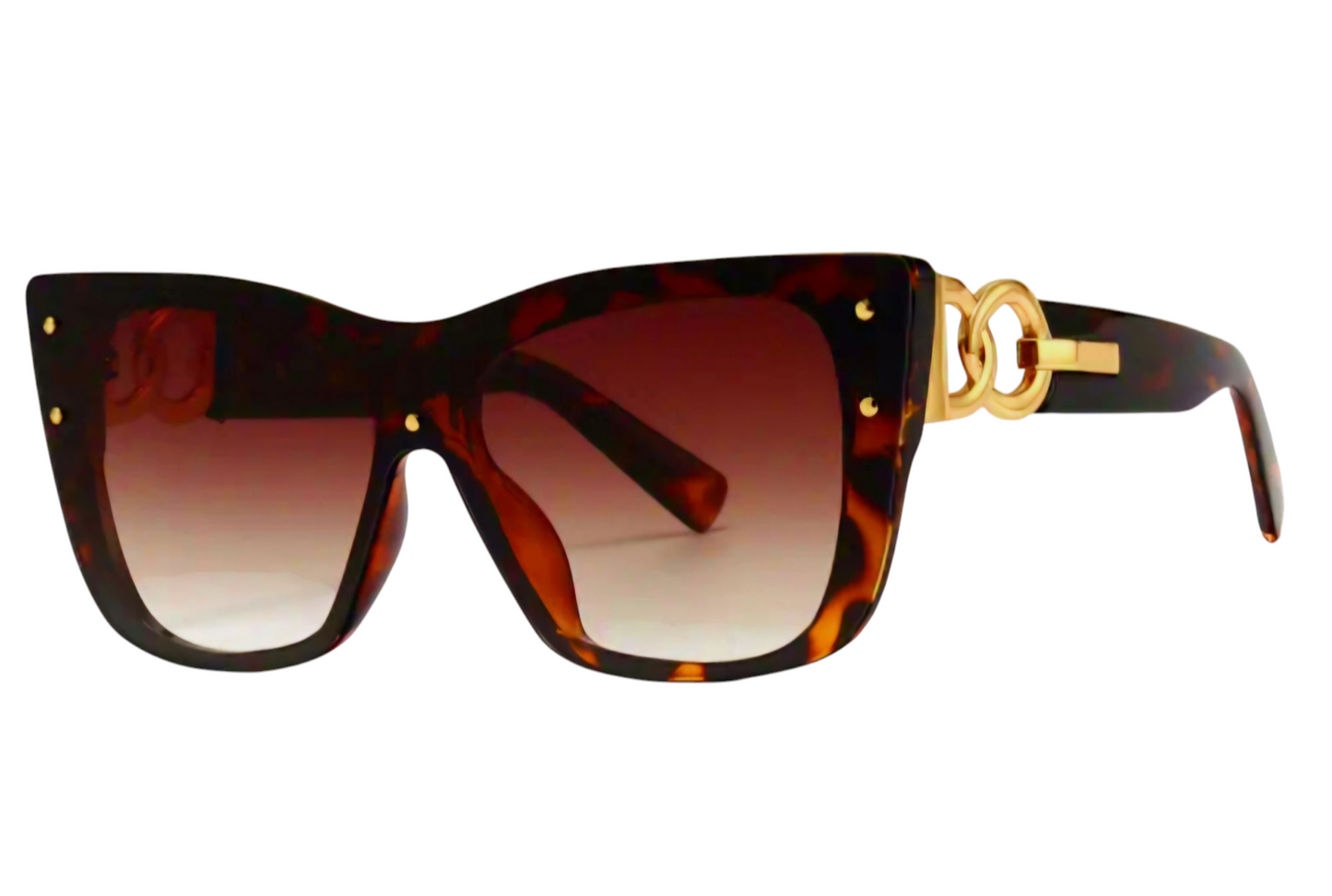 Chic Oversized Cat-Eye Sunglasses