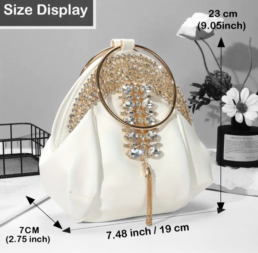 Luxury Adorned- Rhinestones Clutch