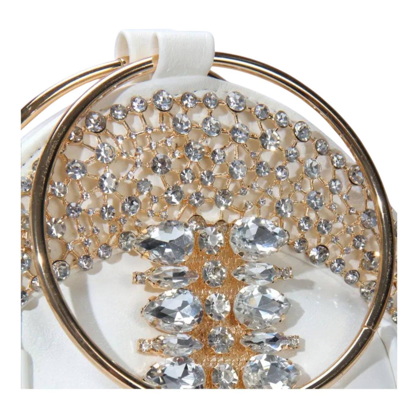 Luxury Rhinestones Adorned-Clutch Bag