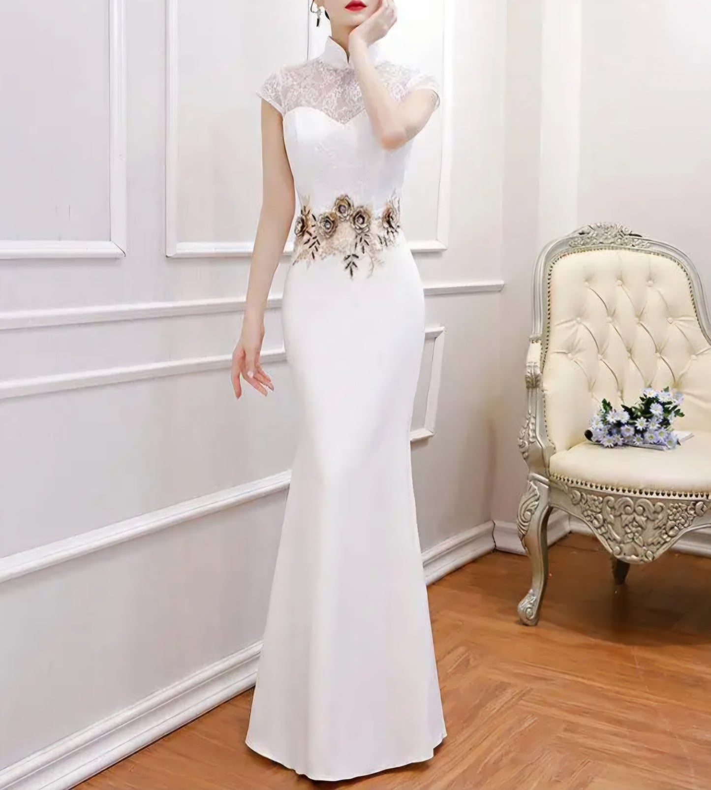 Fishtail Evening Dress