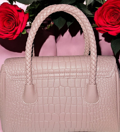French Crocodile Tote Bag