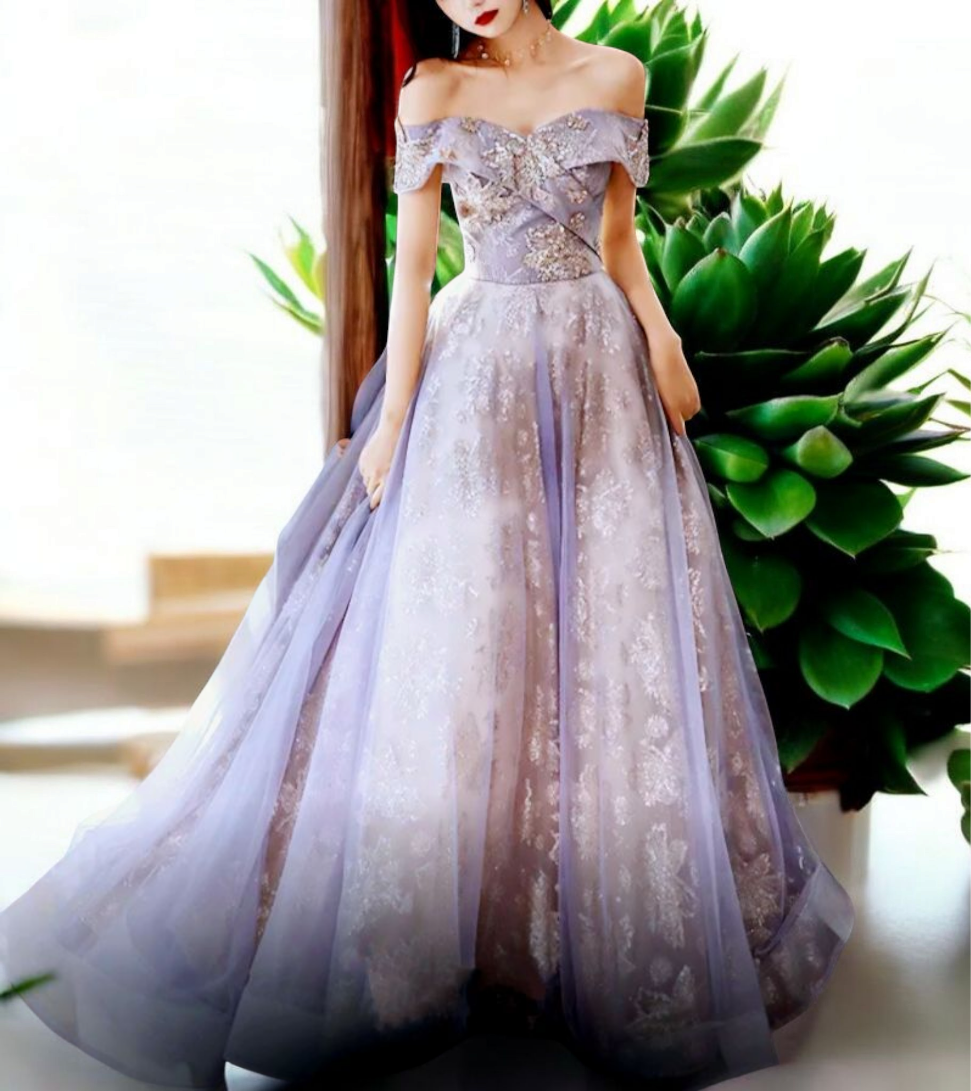 Sequins French Gowns