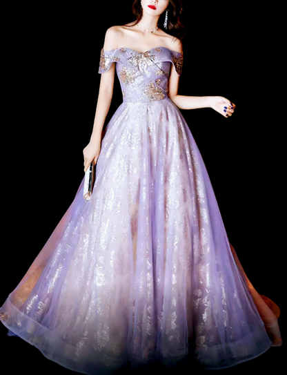 Sequins French Gowns