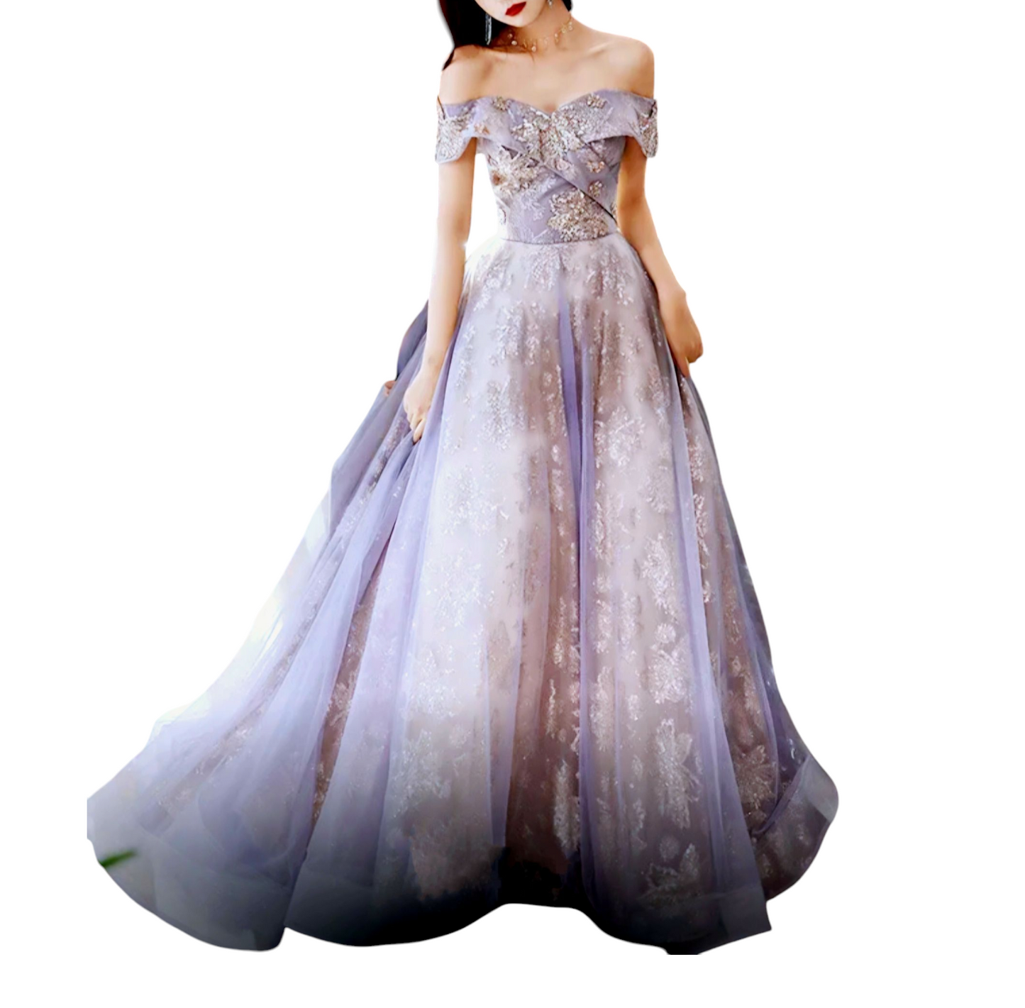 Sequins French Gowns
