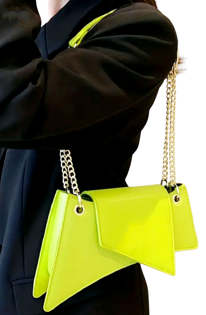 Synthetic Leather Shoulder Bag