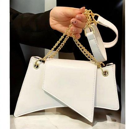 Synthetic Leather Shoulder Bag