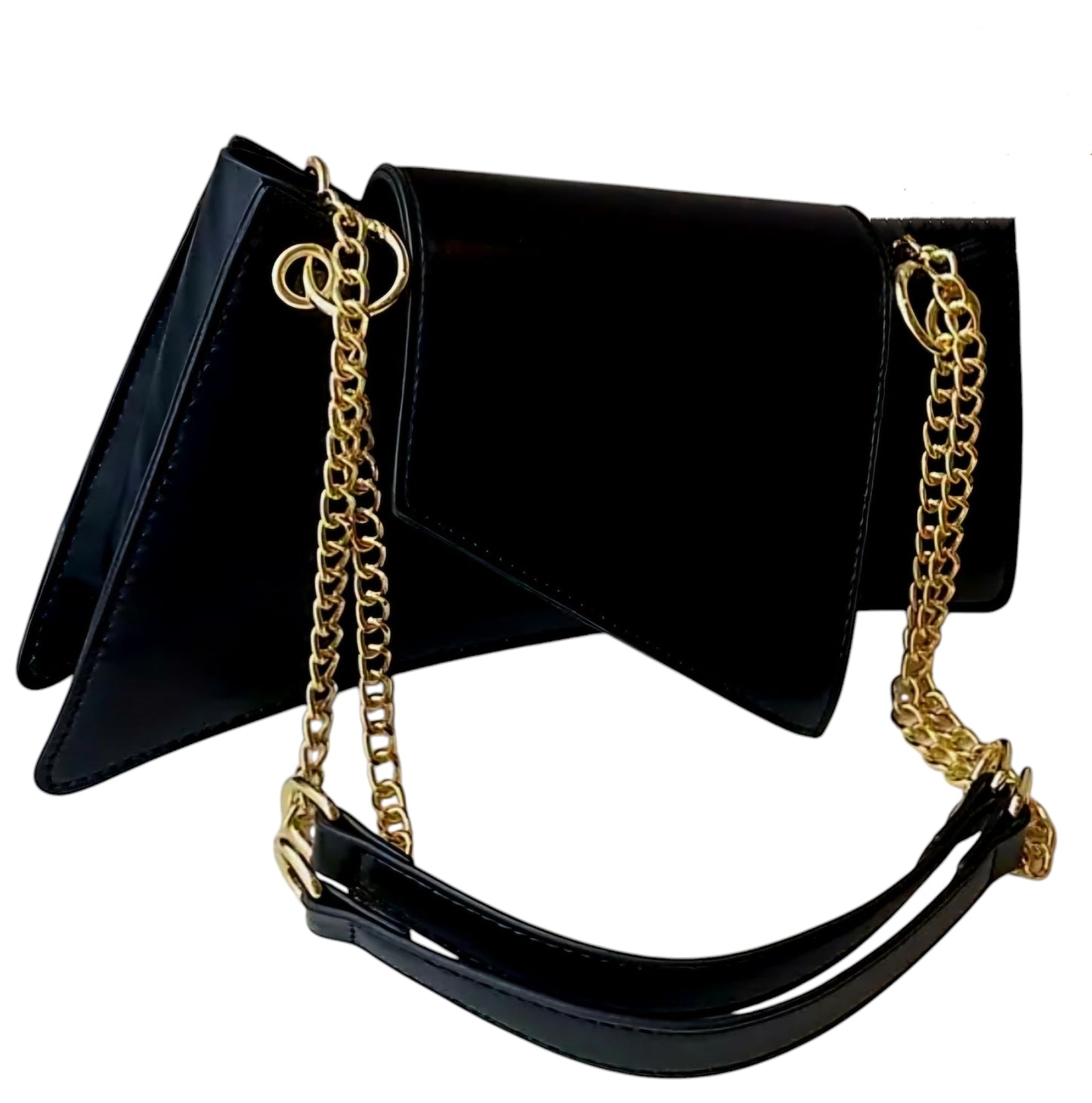Synthetic Leather Shoulder Bag