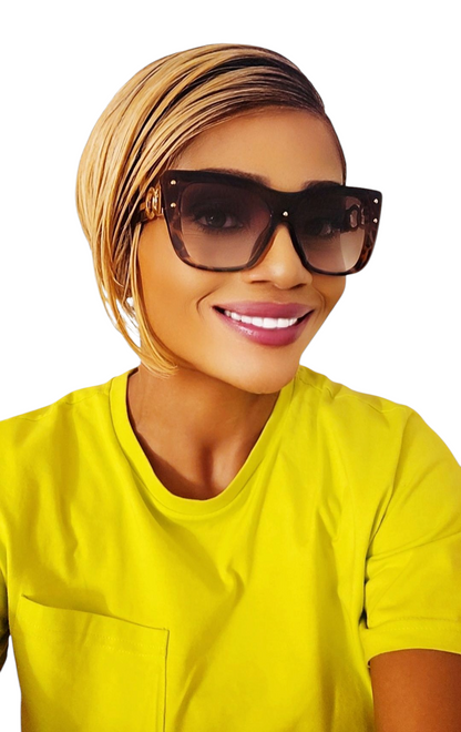 Chic Oversized Cat-Eye Sunglasses