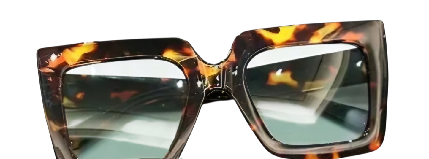 Rectangular Clear Luxury Unisex Glasses