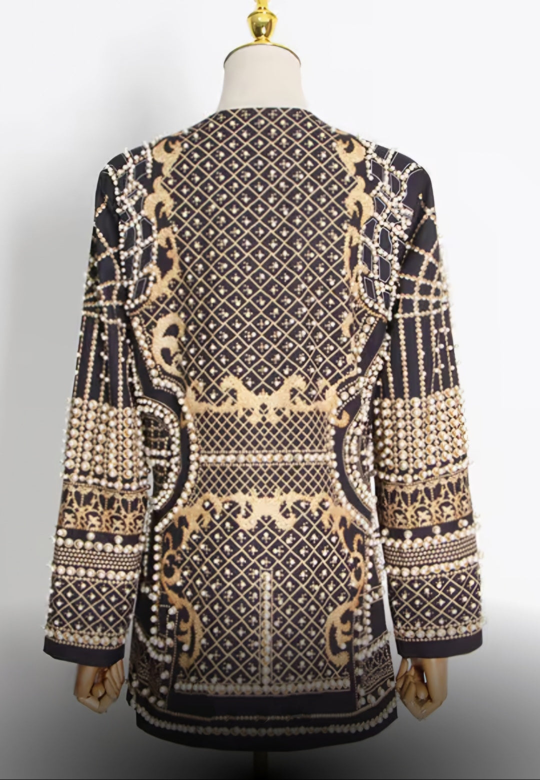 Pearl-Beaded Blazers