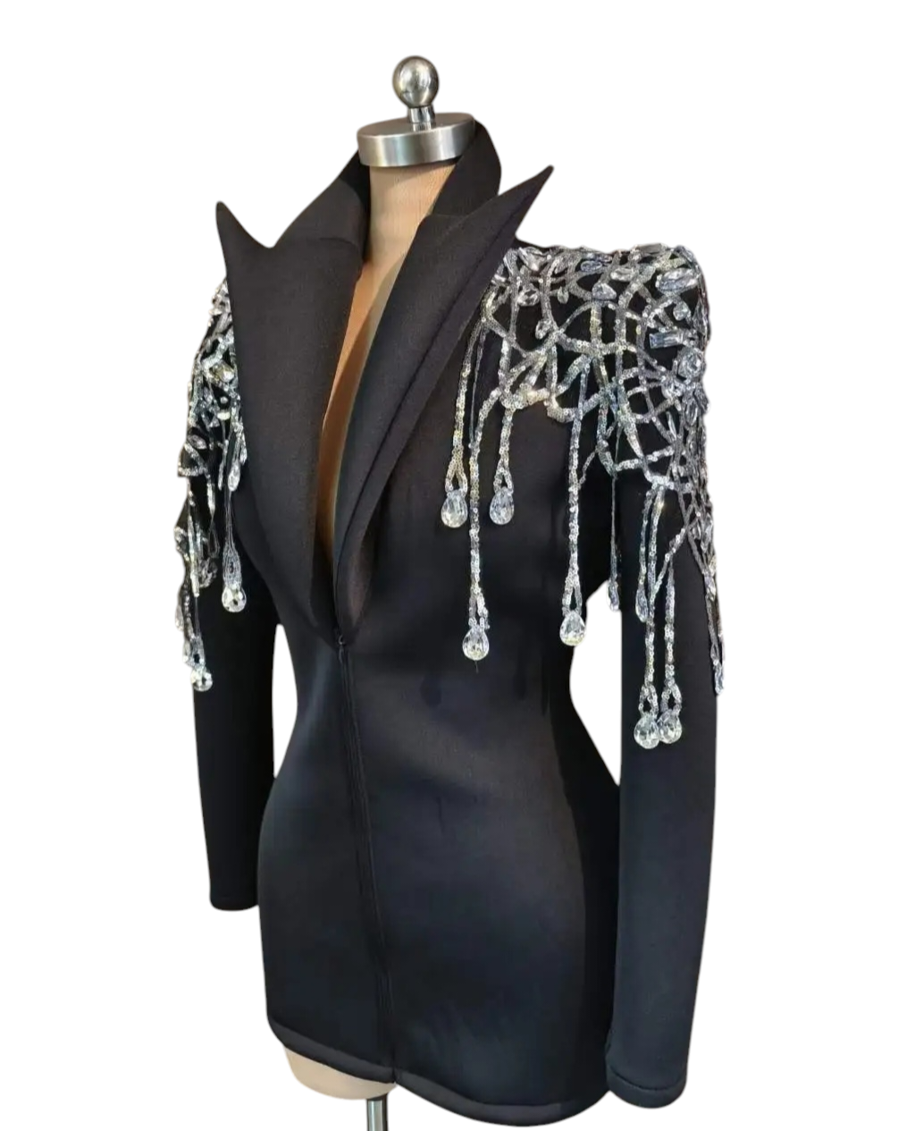 Deep V-Neck Blazers