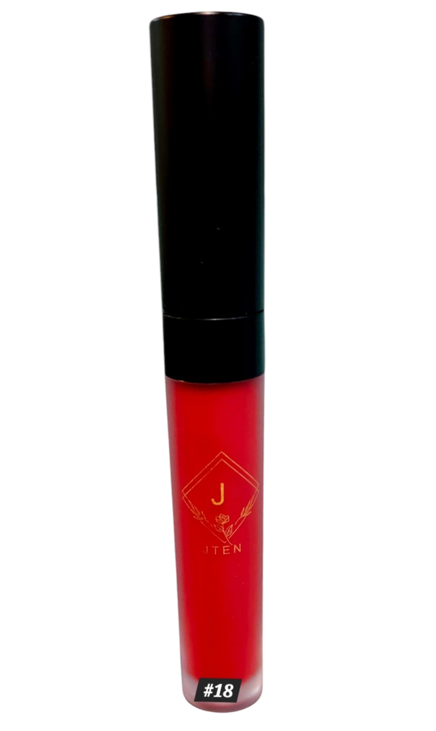 JTEN Matte Velvet Liquid Lipsticks