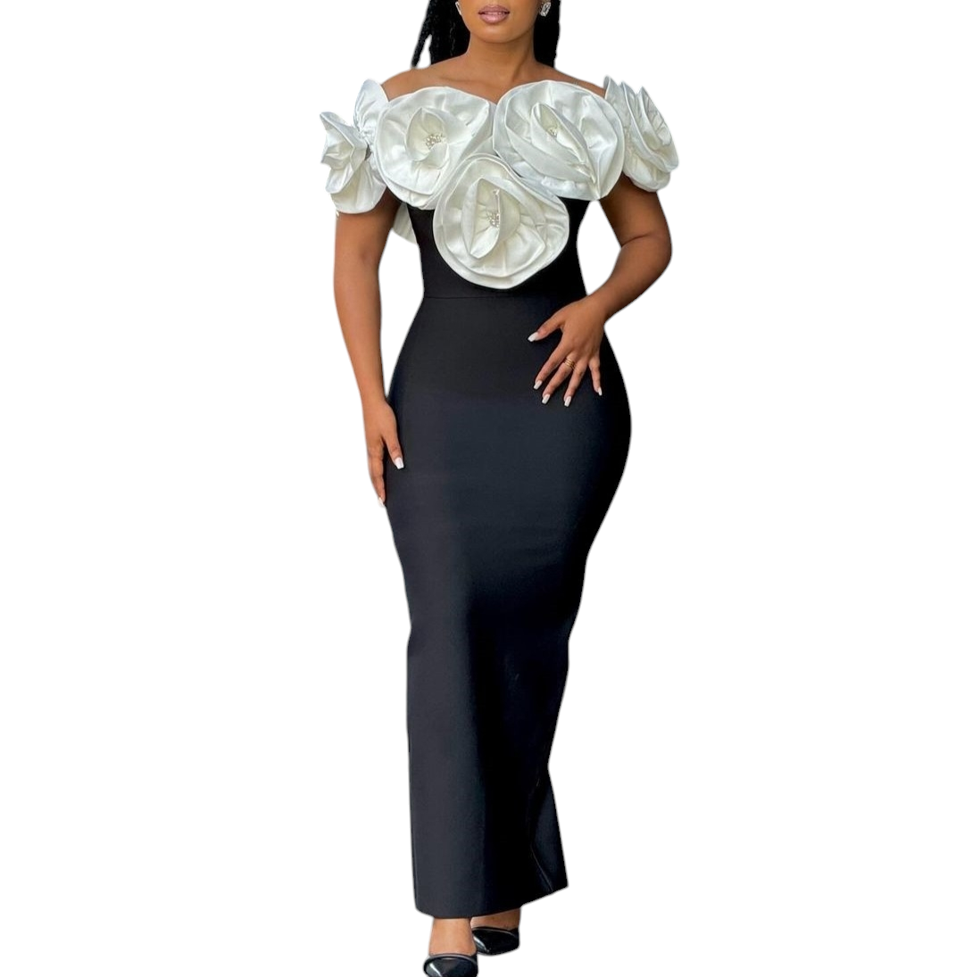 Flower Bandage Dress