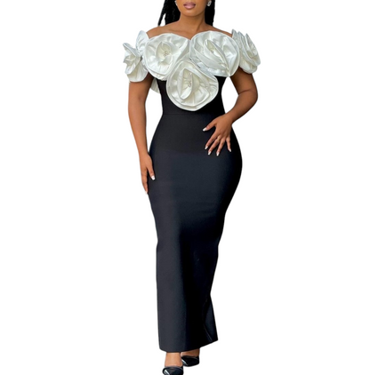 Flower Bandage Dress