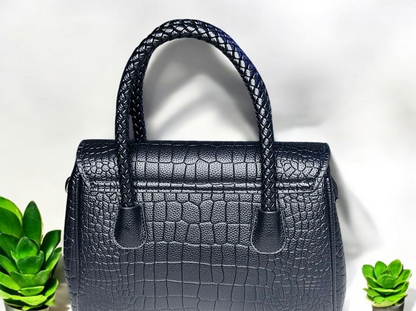 French Crocodile Tote Bag