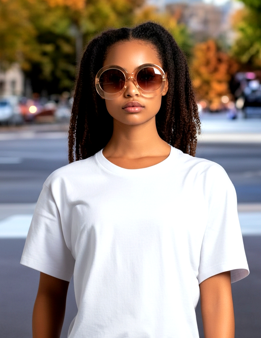 Oversized Trendy Oval Sunglasses