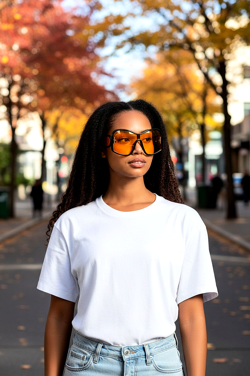 Oversized Wrap-Around Windproof Glasses
