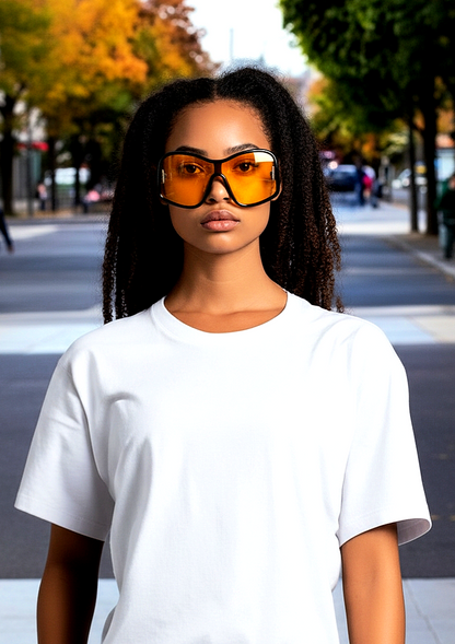 Oversized Wrap-Around Windproof Glasses