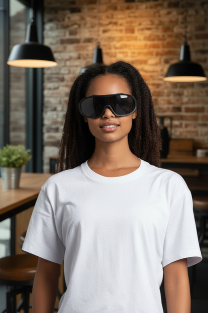 Futuristic Shield Punk Sports Sunglasses