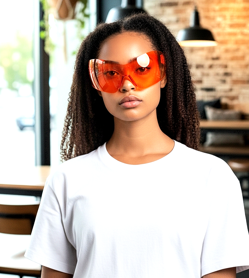 Futuristic Wrapping Style Sunglasses