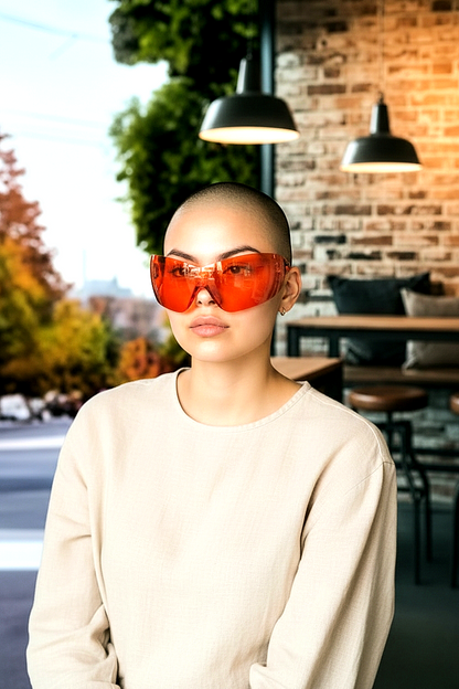 Futuristic Wrapping Style Sunglasses