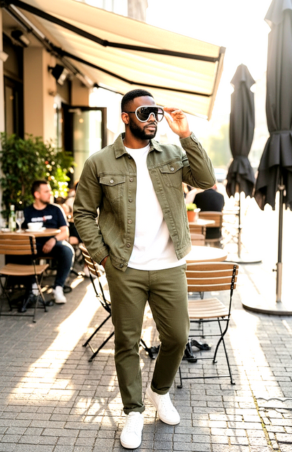 Oversized Rhinetones Goggle-Style Aviator Sunglasses