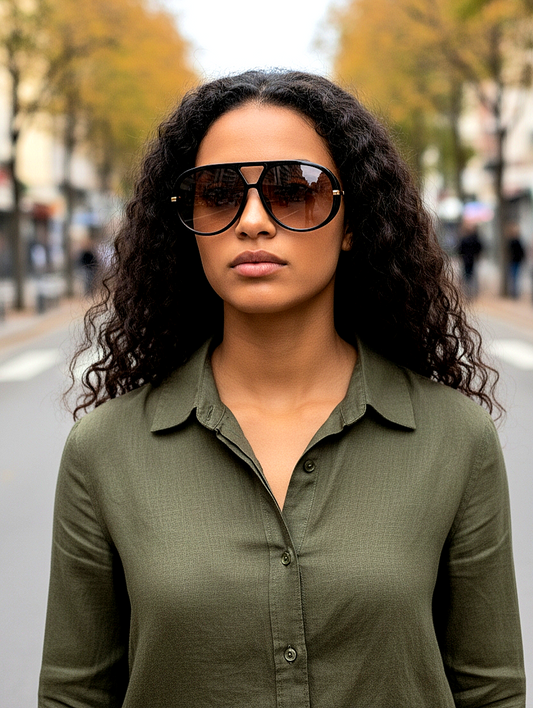 Vintage Unisex Retro Frog-Eve Shades