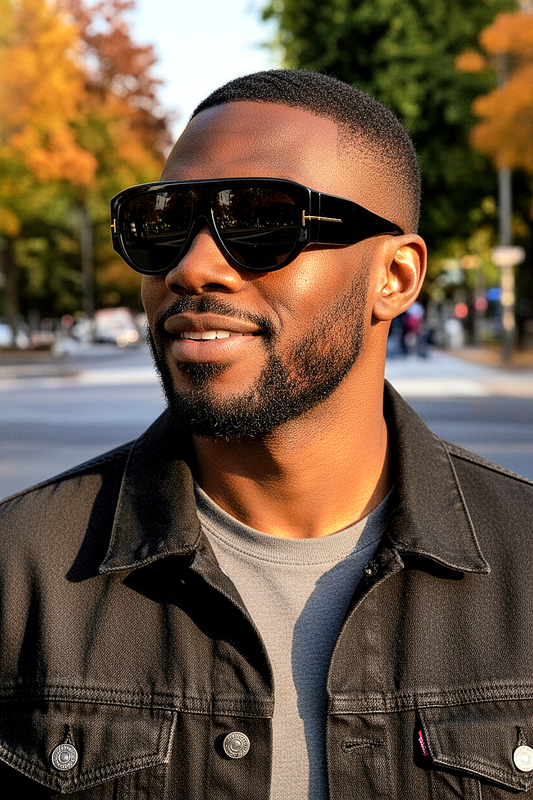 Aviator Style Frog-Eve Shades