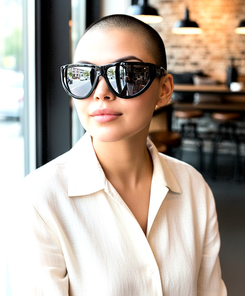 Trendy Y2K Wrap-Around Sunglasses