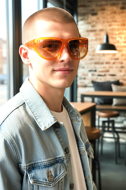 Trendy Y2K Wrap-Around Sunglasses