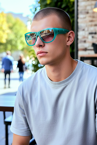 Trendy Y2K Wrap-Around Sunglasses