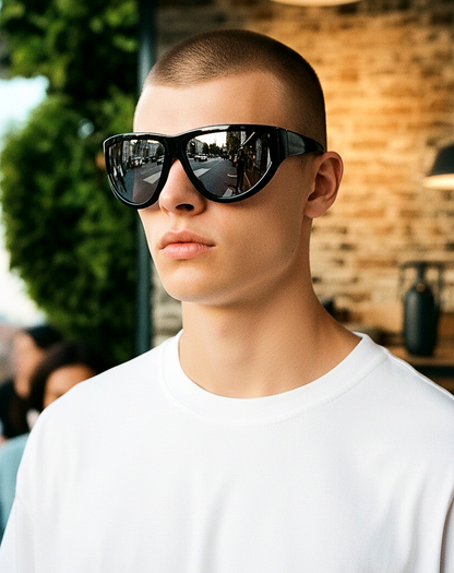 Trendy Y2K Wrap-Around Sunglasses